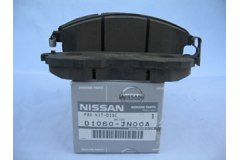 Колодки тормозные дисковые для NISSAN SENTRA VII (B17) 1.6 2014-, код двигателя HR16DE, V см3 1598, кВт 86, л.с. 117, бензин, NISSAN D1060JN00A